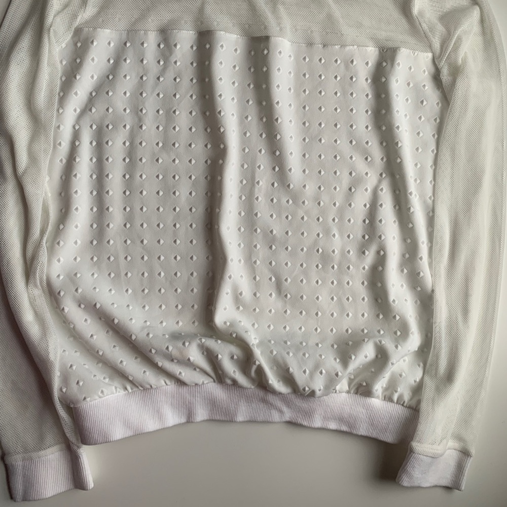 White Mesh Top - image 3
